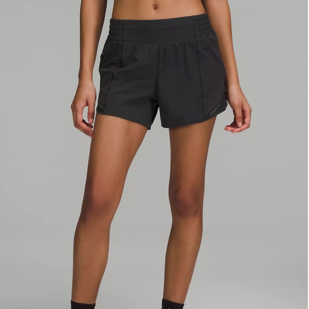 Hotty Hot High-Rise Lined Short 4" Lululemon